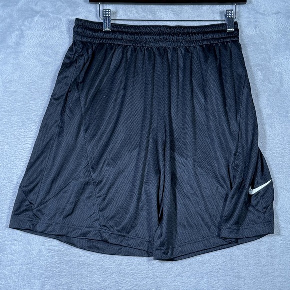 Nike Dri-FIT Shorts Mens M Black Rival Basketball Above Knee CV1923-010 - Picture 1 of 10
